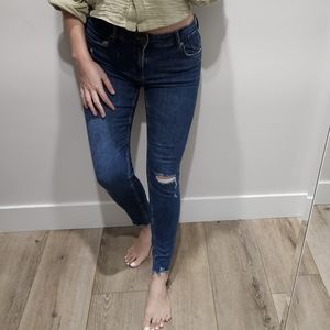 Bershka skinny low wais jeans